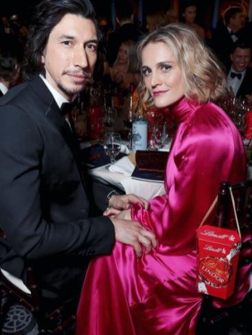 Adam with his wife, Joanne